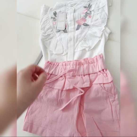 2 pc Embroidered Girl Set - 3T - Picture 4 of 5